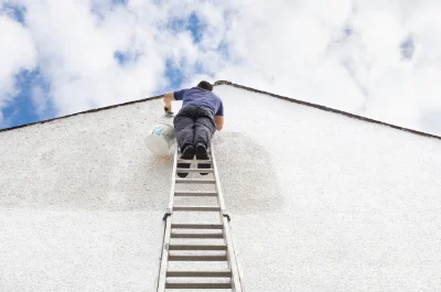 Peinture extérieure à Bazoches-au-Houlme — façades et ravalement